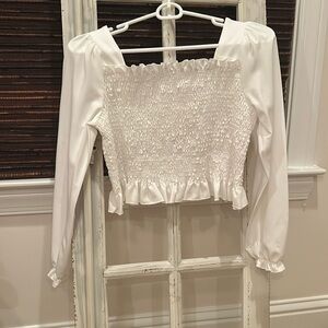 NEW W/O TAGS! Shein Girls’ White Blouse Size 14/16